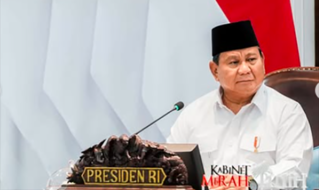 Presiden Prabowo Subianto. [Setpres RI]